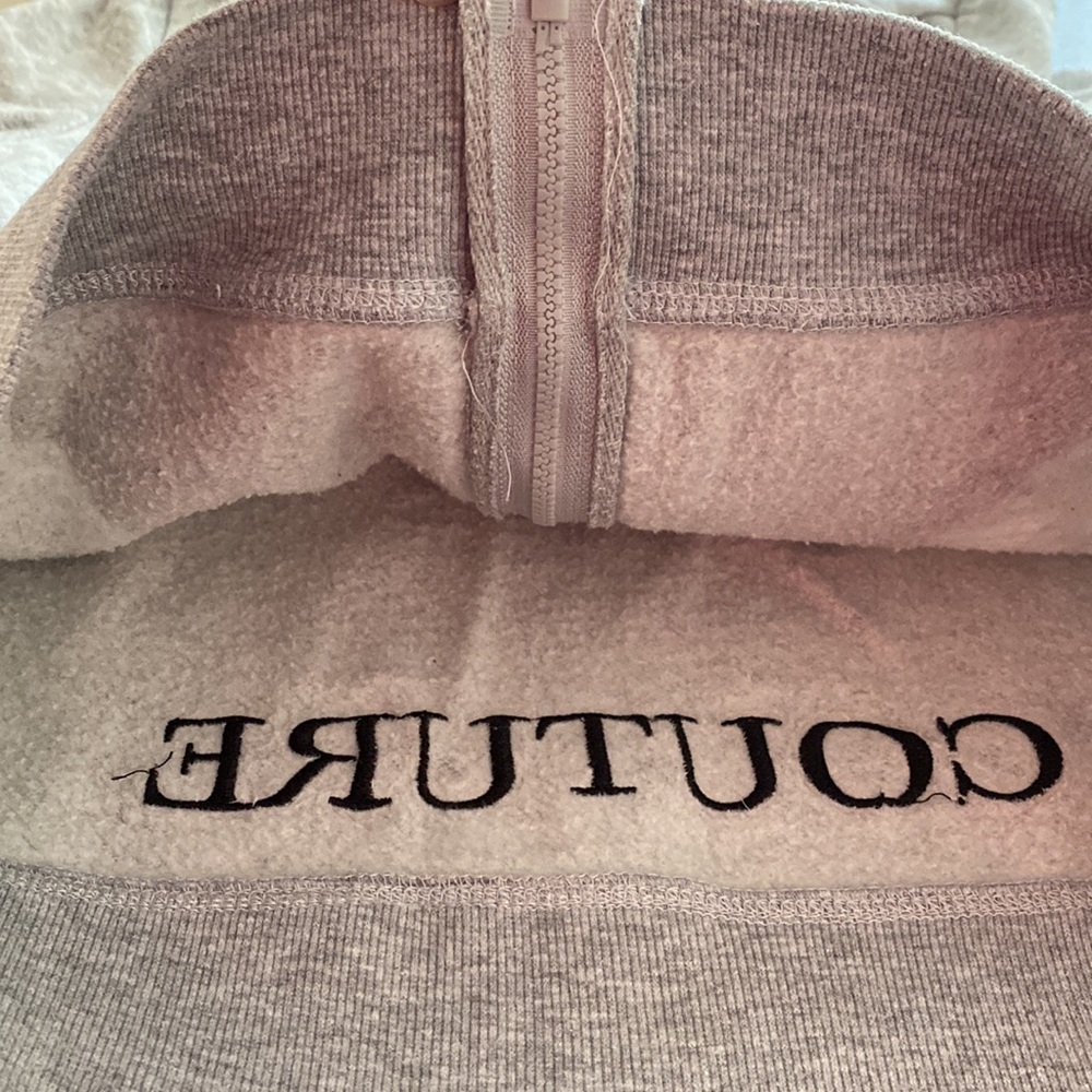 Juicy Couture Faux Fur Hoodie Sz M 8/10Y - Picture 10 of 14